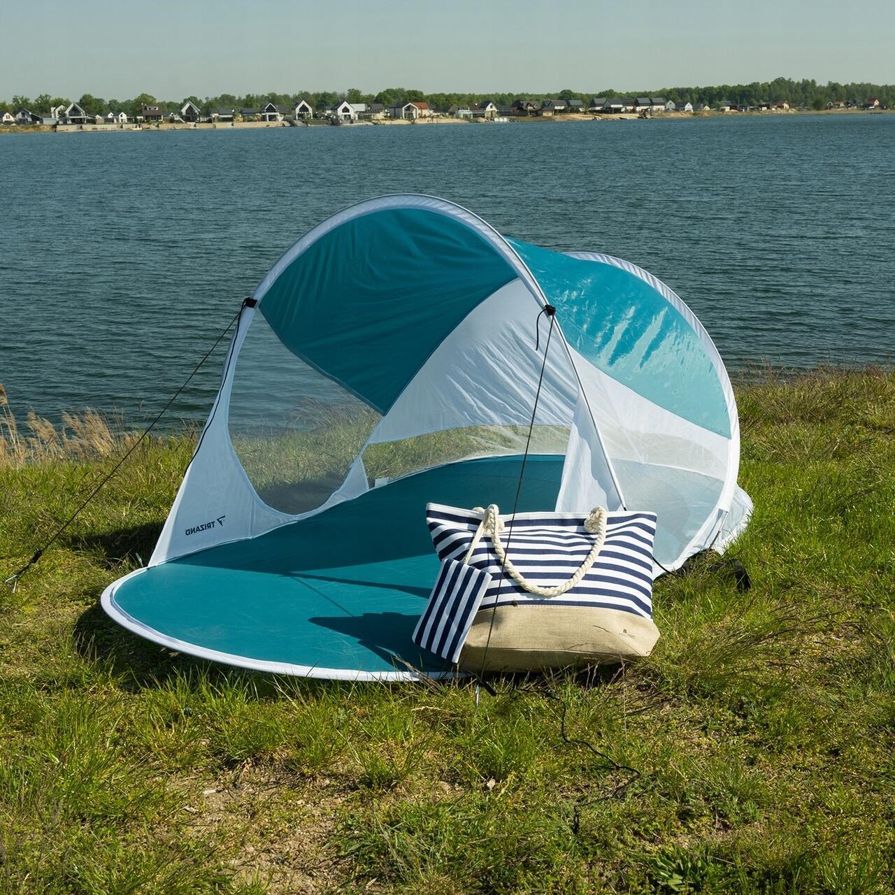 decathlon-namiot-samorozkladajacy-577iig.jpg Namiot Plażowy Samorozkładający 190x120x90 | Decathlon - obrazek 1