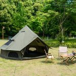 Namiot Oxford Bell Namiot na rodzinne kempingi — przestronna jurta o powierzchni 3,1 m z podnośnikiem kuchenki, duże namioty Glamping dla 4–8 osób