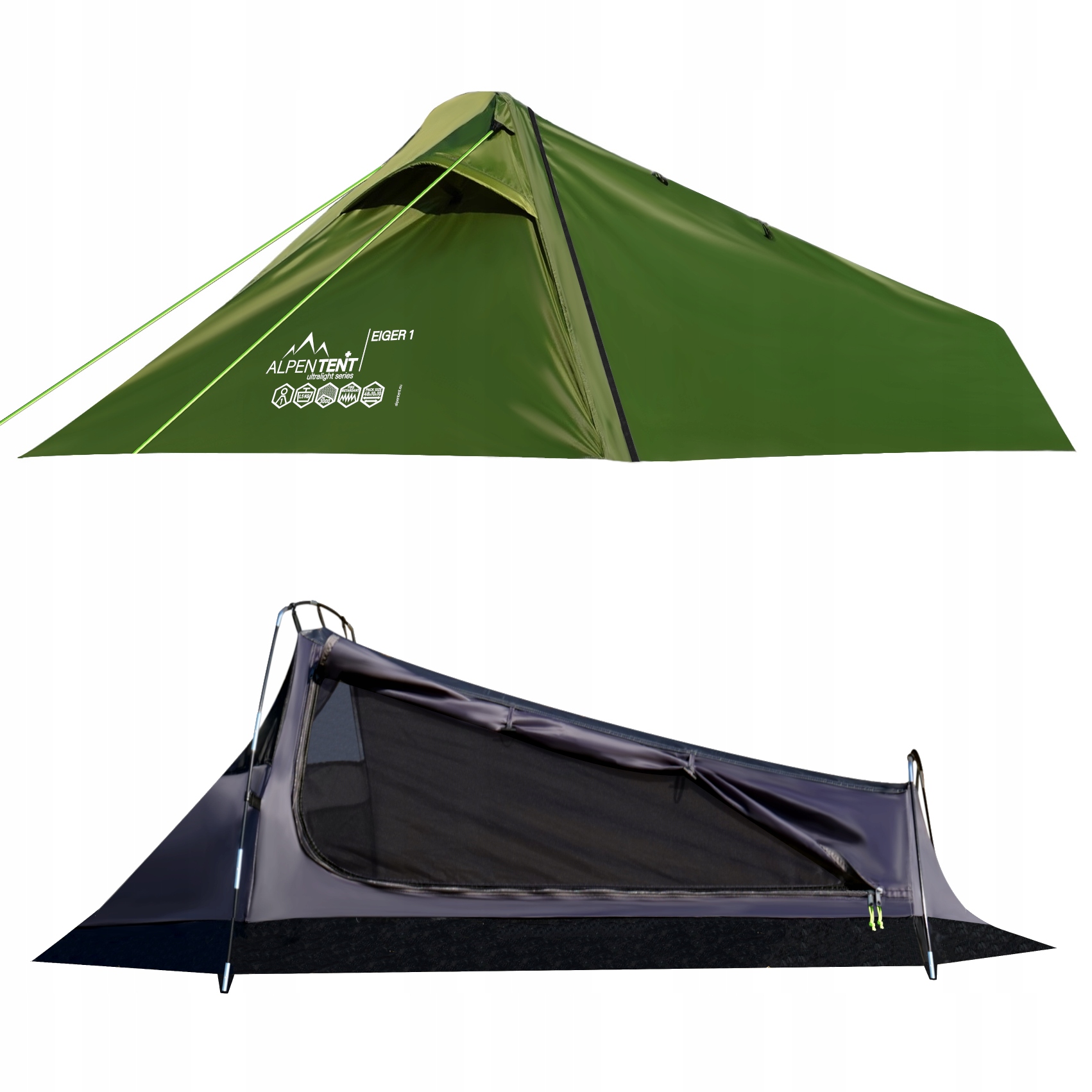 lekki-namiot-1-osobowy-186xtm-1.jpg Namiot AlpenTent EIGER1 Ultralight 1os LEKKI 1,5kg - obrazek 1