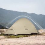 Namiot ultralekki 2 osobowy namiot NATUREHIKE Cloud Up 2 Pro 20D Moon Rock Sand Ceny i opinie Ceneo.pl