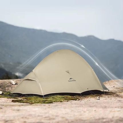 namiot-2-osobowy-ultralekki-266aks-1.jpg Namiot ultralekki 2 osobowy namiot NATUREHIKE Cloud Up 2 Pro 20D Moon Rock Sand Ceny i opinie Ceneo.pl - obrazek 1