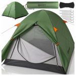 Namiot 2 Osobowy Lekki Wodoodporny z Tropikiem Kempingowy 205x150x120 cm HORIZON 2.0 MalTec | Sport Sklep EMPIK.COM