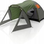 Namiot 4 Osobowy Wodoodporny HORIZON 4.0 Lekki z Tropikiem Kempingowy 435x240x135 cm ceny, opinie i recenzje www.taniomania.pl