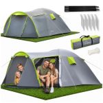 Namiot turystyczny Campela Tropical4 szary 4 osobowy, 5907747601864 • Cena • Opinie Allegro
