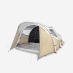 Namiot kempingowy dmuchany Quechua Air Seconds 5.2 Fresh & Black 5 os. | Decathlon
