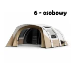 Namiot 6 osobowy dmuchany Quechua Air Seconds 6.3 Fresh & Black 125,00 zł | Decathlon Rent