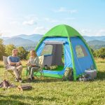 Namiot dmuchany Outsunny, 2 3 osoby. Szybki montaż, idealny