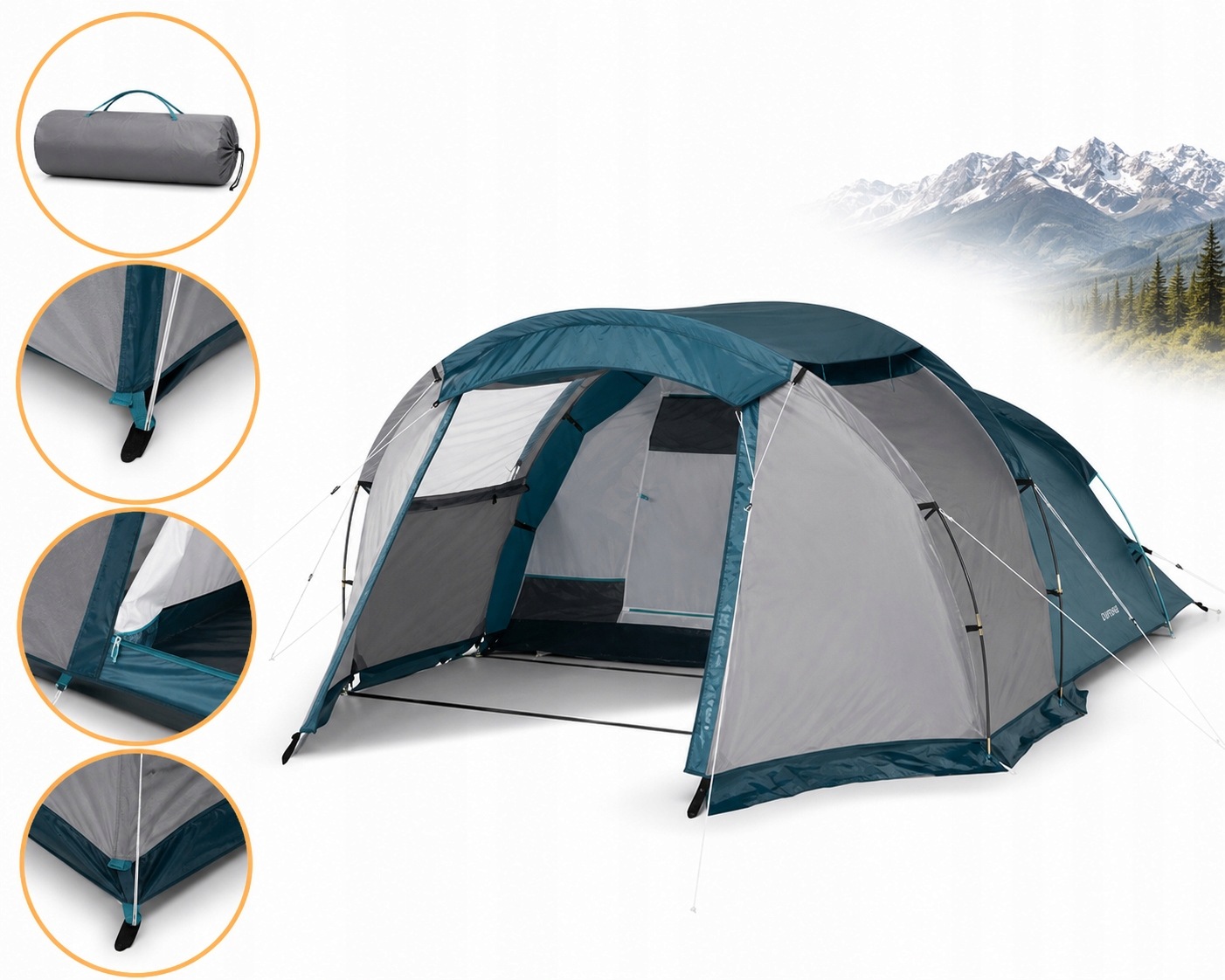 namiot-dwuosobowy-decathlon-886ymr-1.jpg Namiot Dwuosobowy Decathlon Niska cena na Allegro - obrazek 1