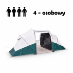 Namiot 4 osobowy Arpenaz 4.2 Fresh&Black​ Quechua