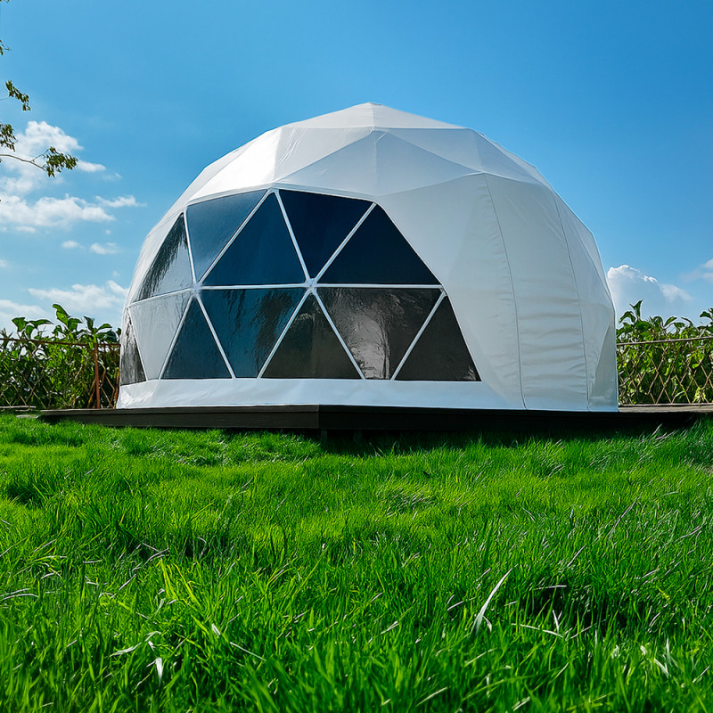 namiot-kopulowy-412rgi.jpg Namiot sferyczny całoroczny kopuła Ø 5m 20mkw drzwi pvc glamping - obrazek 1