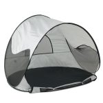 Luksusowy namiot plażowy Pop Up Lekki Ochrona UV 50+ Srebrny | Decathlon