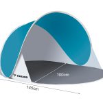 Namiot Plażowy Samorozkładający Parawan na Ogród Plażę Basen Ochronny UV | Decathlon