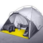 Lekki Namiot Górski Salewa Litetrek II light grey/cactus, Kolor • Lavaredo.pl