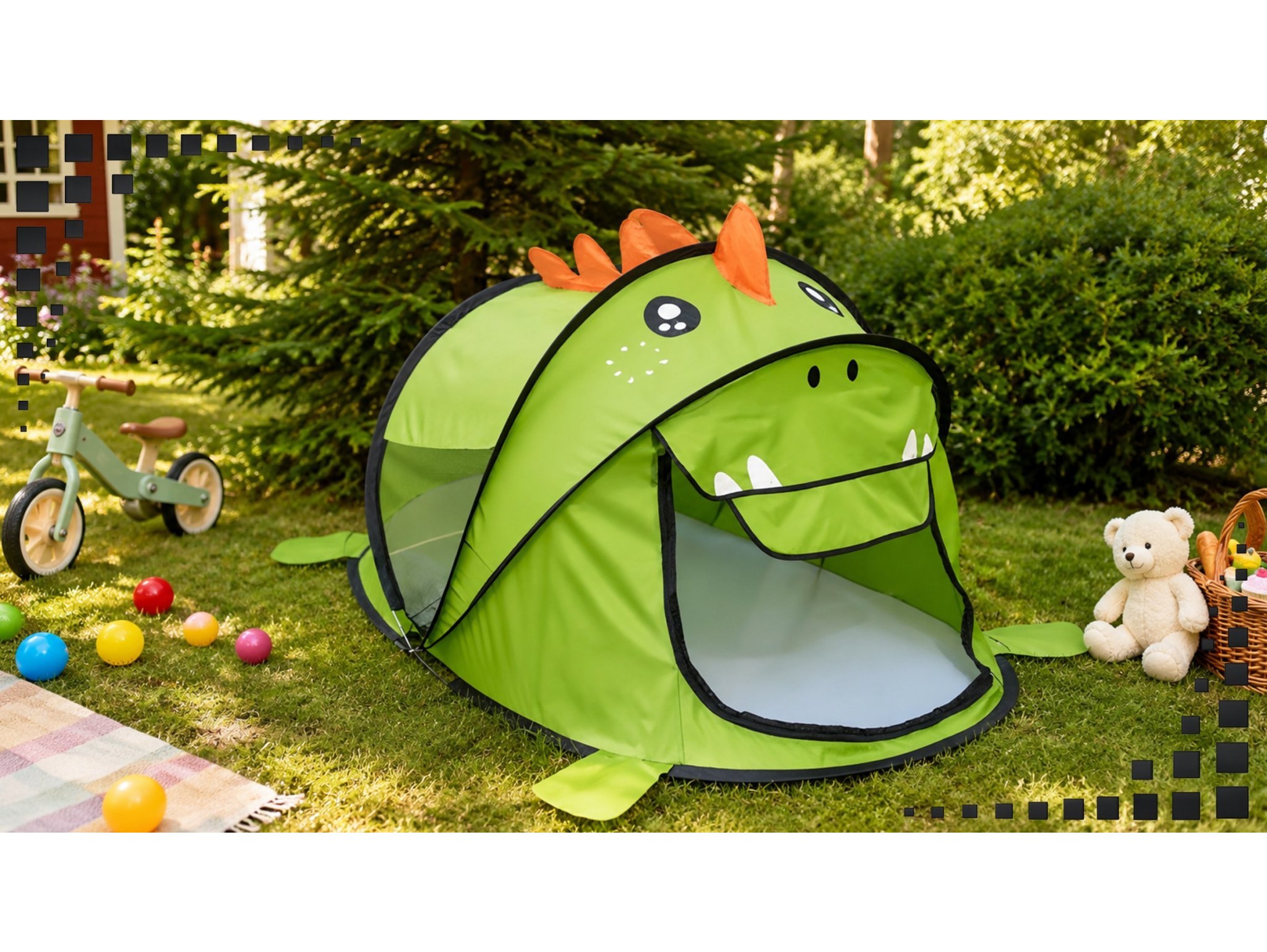 namiot-samorozkladajacy-dla-dzieci-887eyb.jpg Namiot domek samorozkładający plażowy ogrodowy do domu ogrodu dla dzieci dinozaur PrzydaSie.pl zawsze i wszędzie PrzydaSie! - obrazek 1