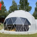 Namiot sferyczny 8 m kopułowe glamping | Kraków | Kup teraz na Allegro Lokalnie