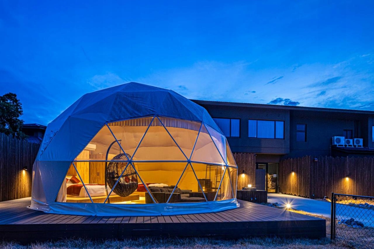 namiot-sferyczny-cena-704izd-1.jpg Glamping House Namiot Ogrodowy Domek Kopula 6m Całoroczny - obrazek 1