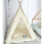 Namiot dla DZIECKA teepee tipi dla dziecka Naturalny Natural Cotton