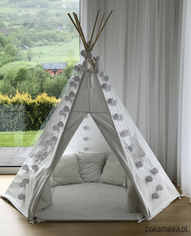 namiot-tipi-duzy-819yng.jpg Namiot tipi biały duży – Babo Tipi: Domki, namioty dla dzieci, zabawki, dekoracje i akcesoria do pokoju dziecięcego – Chełm - obrazek 1
