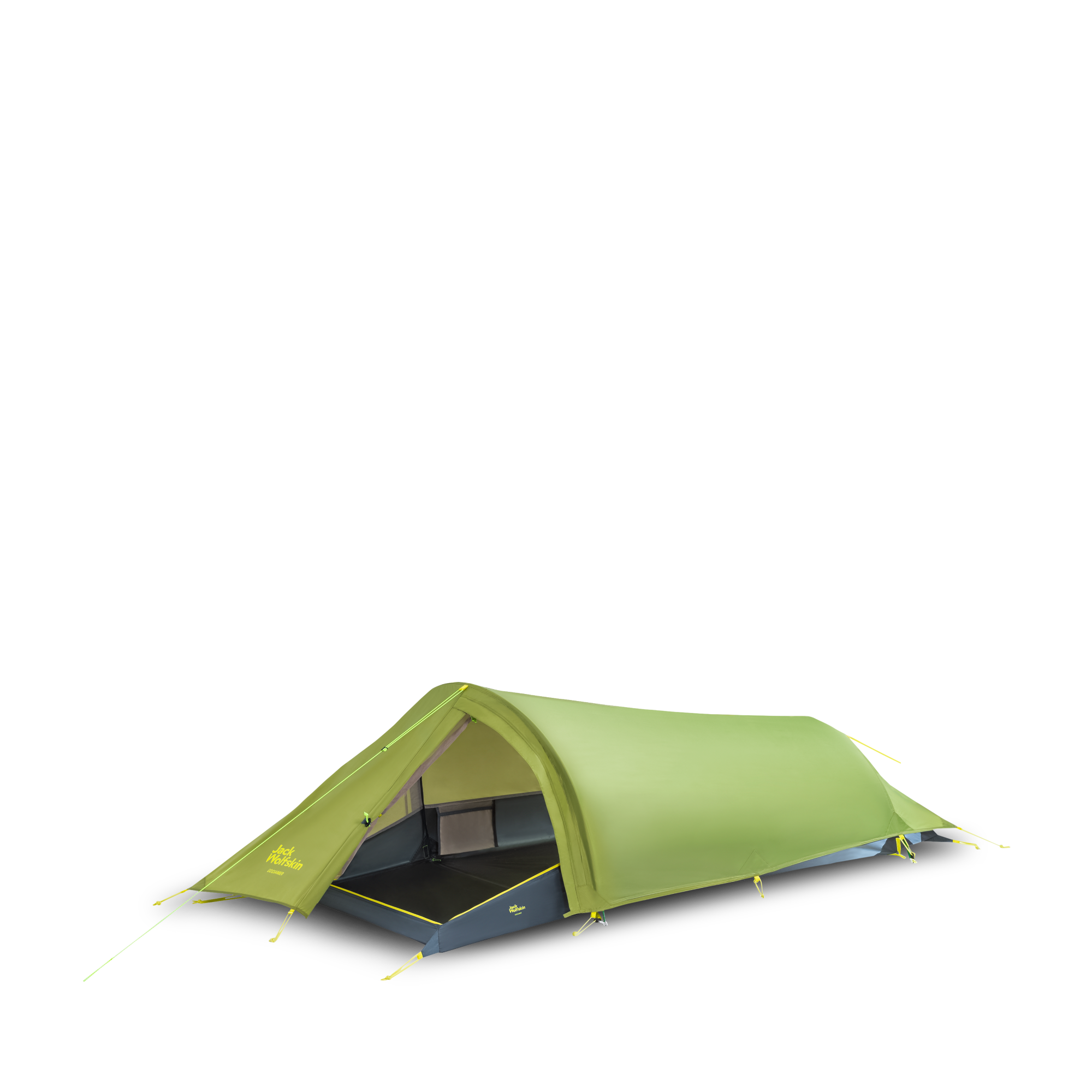 namiot-trekkingowy-1-osobowy-837gqf.png GOSSAMER Lekki 1 osobowy namiot tunelowy Zielony | JACK WOLFSKIN - obrazek 1
