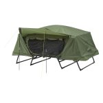 Namiot wyprawowy Outdoor Namiot z łóżkiem polowym 2w1 Off Road / Wymiary 215 x 125 x 110 cm.