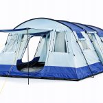AŻ 25 m² Namiot NEVADA XXL 6 osób podłoga zintegrowana 5000mm
