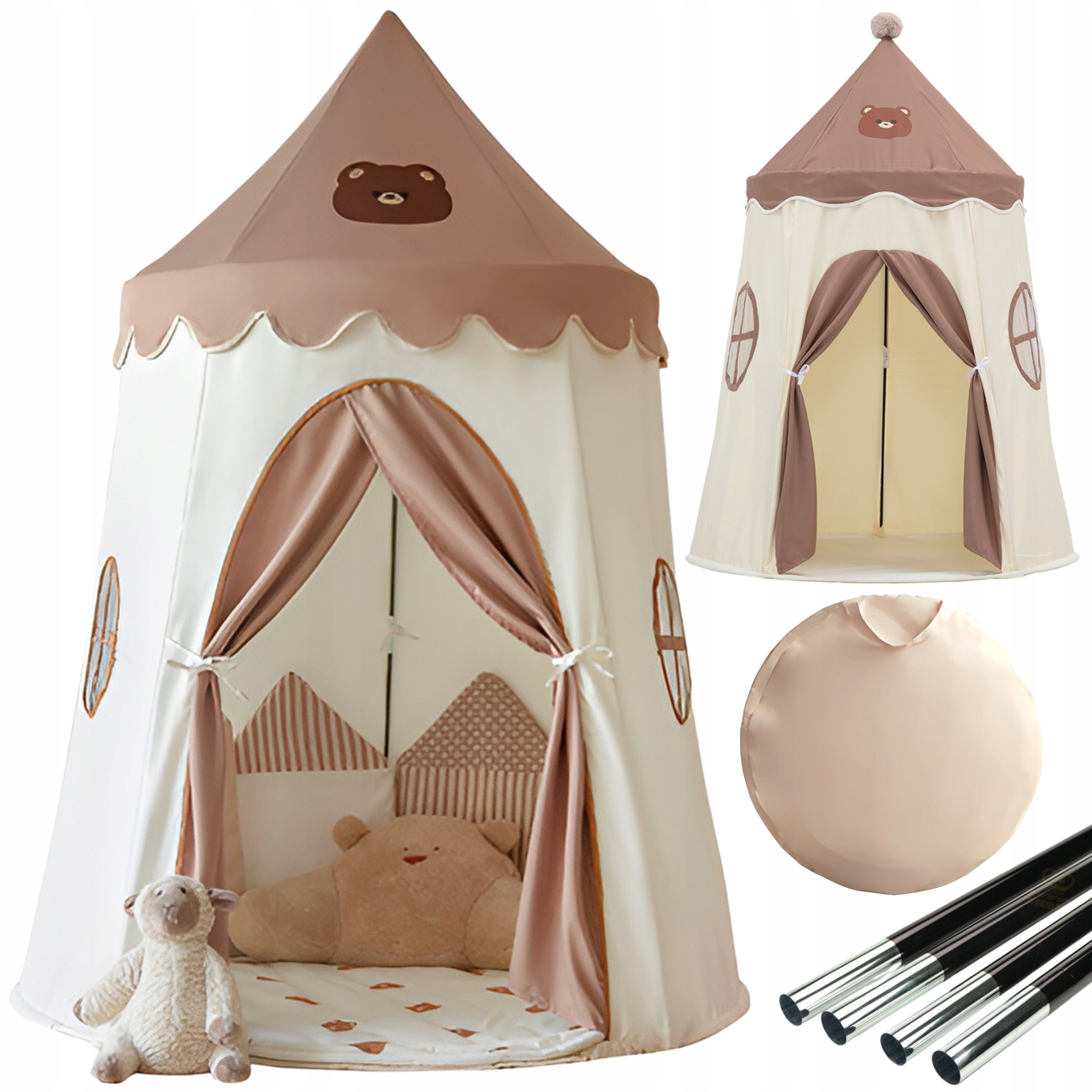 tipi-namiot-dla-dzieci-876rmm-1.jpg Namiot dla dzieci zamek, pałac Modebelle 3 lata +, 5908108210640 • Cena • Opinie Allegro - obrazek 1