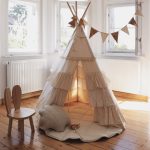 Namiot tipi z falbanami "Shabby chic"